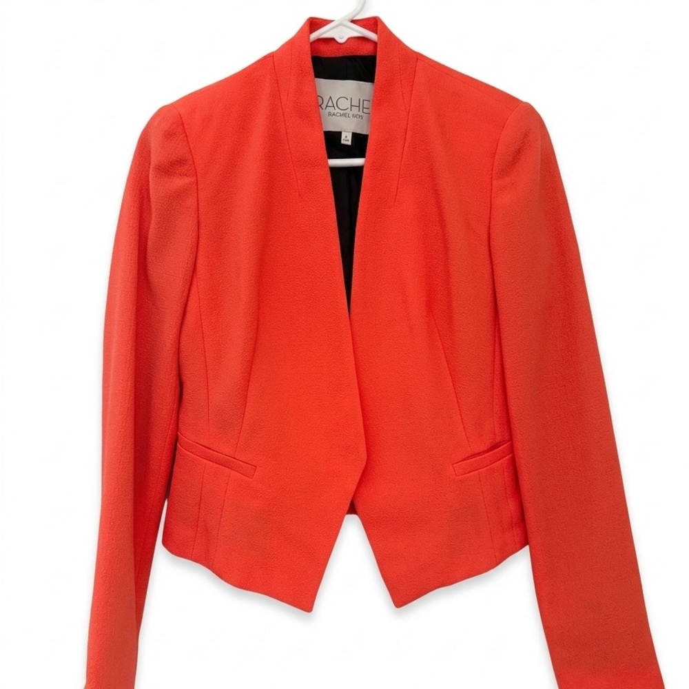 Rachel Women's Orange Blazer Jacket